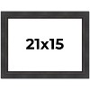 PosterPalooza | Traditional Black Picture Frame - UV Acrylic, Backing Board, Hanging Hardware Included - 2 of 4