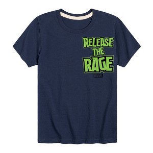 Boys' - Marvel - Hulk Release The Rage Short Sleeve Graphic T-Shirt - 1 of 4