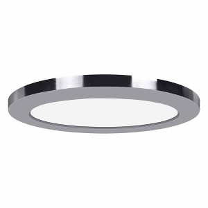 Access Lighting ModPLUS 1 - Light Flush Mount in  Brushed Steel - 1 of 2