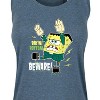 Women's - SpongeBob SquarePants - Bikini Bottom Beware Graphic Racerback Tank - 2 of 4