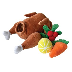 Hide 'n Seek Turkey Burrow Nosework Dog Toy - 1 of 4