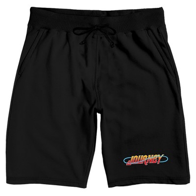 Journey Logo Men’s Black Sleep Pajama Shorts : Target