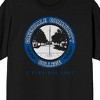 Community Greendale College Campus Adult Black Crew Neck Short Sleeve T-shirt - 2 of 3