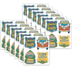 Eureka Adventurer Sticker Badges Stickers, 40 Per Pack, 12 Packs - 1 of 3