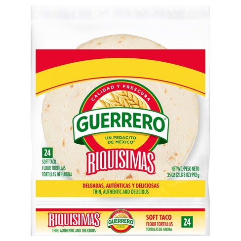 Guerrero Taco Size Soft Riquisimas Flour Tortillas - 24ct/35oz : Target