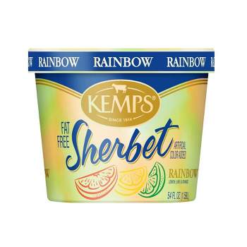 Kemps Rainbow Frozen Sherbet - 54oz