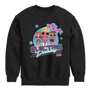 Boys' - LOL Surprise! - Electric Dreams Graphic Long Sleeve Fleece Sweatshirt - 1 of 4