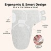 3pk Soothe Zippy Baby Swaddles 0-6 Months, Newborn Sleep Sacks, Zipper Swaddle, Wearable Swaddle Blanket - 3 of 4