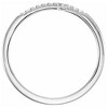 Pompeii3 White Gold Sideways Cross Diamond Ring - 2 of 3