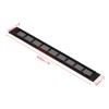 Unique Bargains Aluminum Rectangle with Mounting Screw Cabinet Air Vent Cover 2 Pcs - 2 of 4