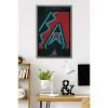 Trends International MLB Arizona Diamondbacks - Logo 25 Framed Wall Poster Prints - 2 of 4