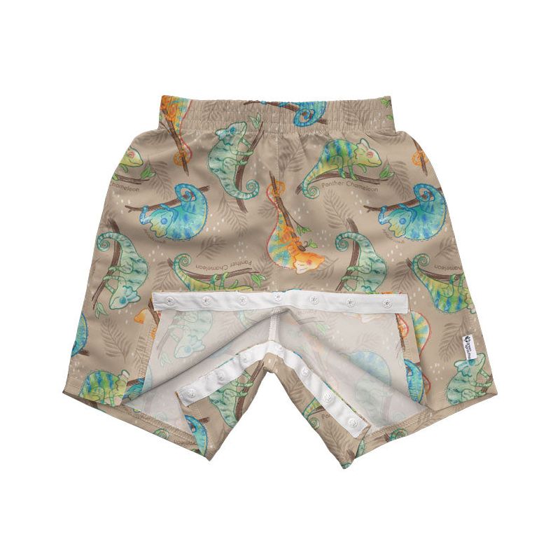 Green Sprouts Baby/Toddler Boys' Easy-Change Eco Swim Trunks, 1 of 3