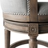 Maven Lane Pullman Swivel Counter Stool with Fabric Upholstery 26" - 4 of 4