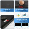 FDW Folding Gym Exercise Mat Tumbling Mat for Yoga and Home Gym Use, Black - 3 of 4