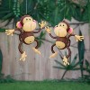 4E's Novelty Go Bananas with Our 4-Pack of 27-Inch Inflatable Monkey Decorations - Perfect for Jungle and Safari-Themed Parties! - 2 of 4