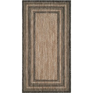Courtyard CY8475 UV & Stain Resistant Non-Shedding Power Loomed Indoor/Outdoor Rugs - Safavieh - 1 of 4