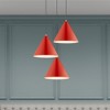 Livex Lighting Dulce 1 - Light Pendant in  Shiny Red - 3 of 4