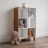 Humble Crew Morgan Mid-Century 6 Cube Kids' Toy Storage Organizer Wood/White - 3 of 4