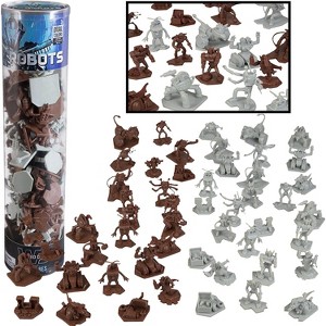 Robot Fantasy Sci-fi Action Figures - 52 Futuristic Space Battle Toys - with 14 Unique Characters - Great for Party Favors  Role Playing Games - 1 of 3