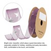 Unique Bargains Gift Wrapping Wide Star Sheer Wired Sparkly Chiffon Ribbon 1 Pc - 3 of 4
