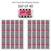 Big Dot of Happiness Girls Night Out - Mini Candy Bar Wrapper Stickers - Bachelorette Party Small Favors - 40 Count - 3 of 4