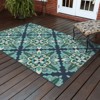 Oriental Weavers Meridian Area Rug, 2x3, Blue/Green - 3 of 4