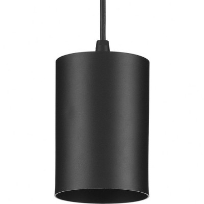 Progress Lighting, Cylinder, 1-Light, Outdoor Hanging Pendant, Antique Bronze, Modern Shade: Cylinder