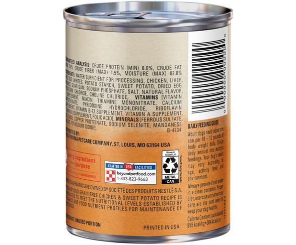Purina Beyond Grain Free, Natural Gravy Wet Dog Food, Grain Free Chicken &#38; Sweet Potato Recipe - 12.5oz