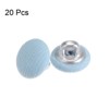 Unique Bargains DIY Craft Metal Shank Cotton Covered Round Sewing Buttons 20 Pcs - 3 of 4