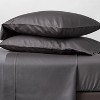 800 Thread Count Solid Sheet Set - Threshold™ - image 2 of 4