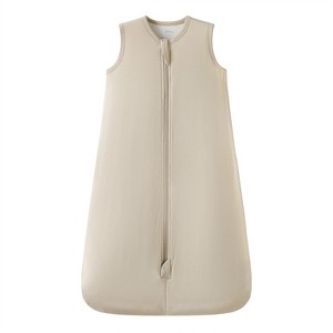 Owlivia Bamboo Rayon Baby Sleep Sack Sleeping Bag 1.0 TOG - Beige - 1 of 3