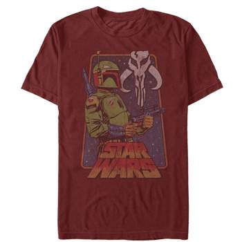 Men's Star Wars Vintage Boba Fett Frame T-Shirt