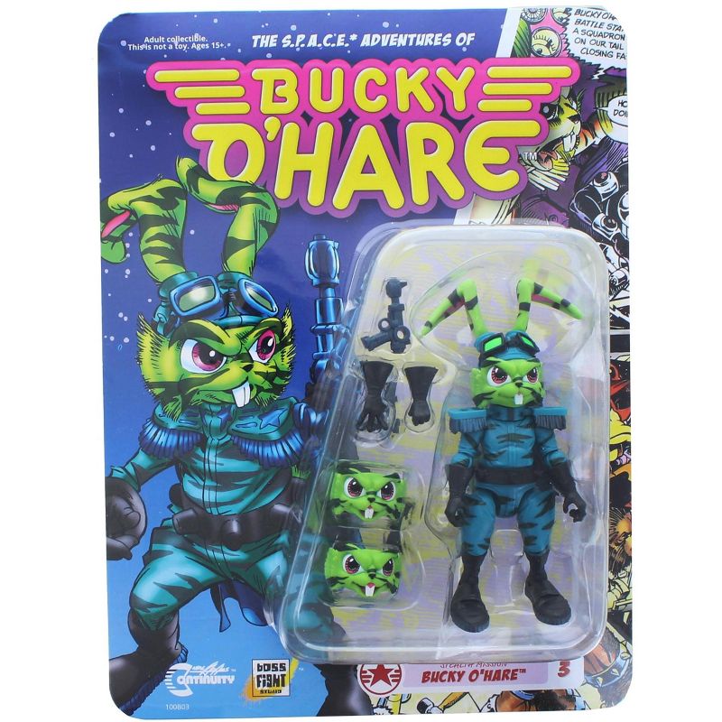 Boss Fight Studio, LLC Bucky O Hare Wave 1 Action Figure | Stealth Mission Bucky, 2 of 4