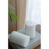 Gulches Flame Candles: 4x6" Unscented White & Ivory, 3.5" Scented with Holders, 2.8" Earl Grey in Glass - 2 of 4