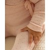 MiniMoi 3 Piece Baby Girls "Little Hearts" Pointelle Rayon from Bamboo Blend Footie Set - 4 of 4