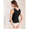INSPIRE CHIC Women's Casual Sleeveless Button Down Fully Lined Business Vest - 4 of 4