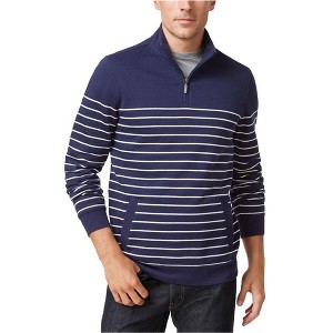 Club Room Mens Striped 1/4 Zip Sweatshirt - 1 of 1