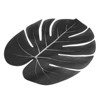 Unique Bargains Faux Lifelike Appearance Durable Artificial Palm Black Leaves - 4 of 4