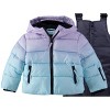 Rothschild Little/Big Girls' Ski Jacket and Snowbib Snowsuit Sets - 3 of 3