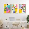 Stupell Industries Drifting Bloom Botanicals 3pc Floating Frame Art Set - 2 of 4
