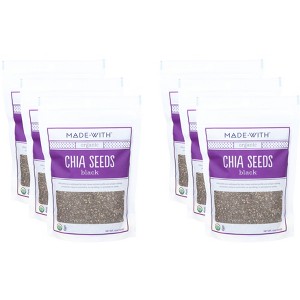 Made With Seeds Black Chia Organic  - 12 OZ (Case of 6) - 1 of 2