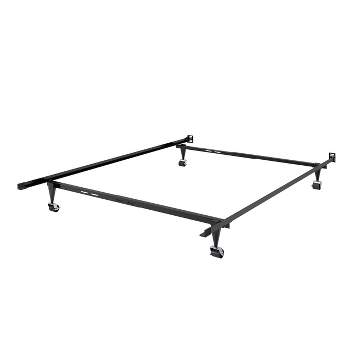 Twin/Single or Full/Double Adjustable Metal Bed Frame - CorLiving