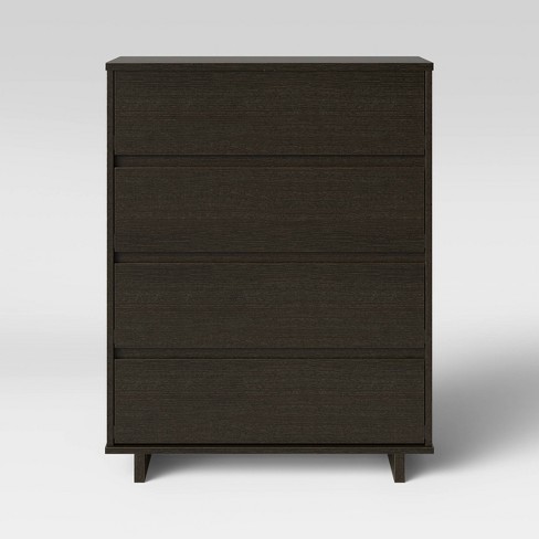 Modern 4 Drawer Dresser Espresso Room Essentials Target