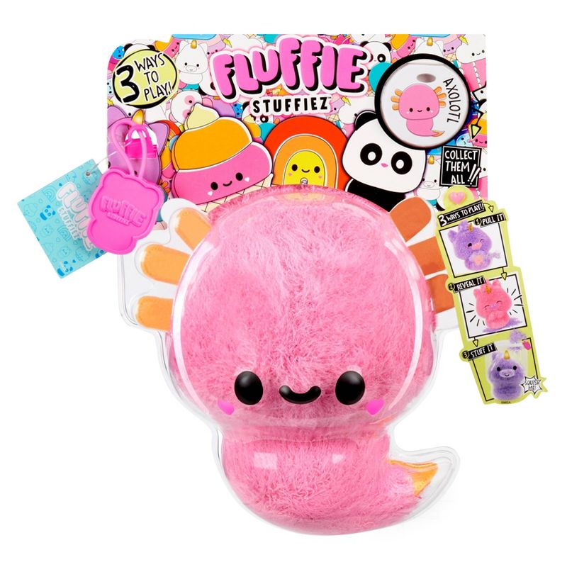 Fluffie Stuffiez Small Plush - Collectible Axolotl Surprise Reveal, 1 of 10