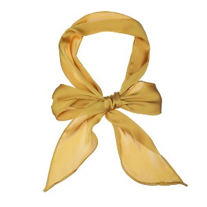 INSPIRE CHIC Women's Plain Solid Color Pure Skinny Long Neckerchief Hair Band 55.12 x 5.12 inches(L*W) - 1 of 4