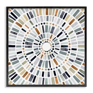 Stupell Industries Abstract Rustic Mosaic Circle, 17" x 17" - 1 of 4