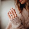 Ross-Simons 0.50 ct. t.w. Pave Diamond Heart Ring in Sterling Silver With 14kt Yellow Gold - 2 of 4