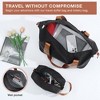 5-Piece Lightweight Luggage Set - Spinner Wheel Carry-On Suitcases & Duffel Bag with TSA Locks, ABS Hard shell, Women's Travel Set - 4 of 4