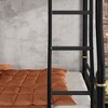 NicBex Twin XL/Full XL Over Queen/Queen/Full Bunk Bed with Ladder&Safety Guardrails,Multifunctional Metal Bunkbed for Teens&Adults,Noise-Reduced,Black - 4 of 4