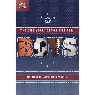 One Year Book of Devotions for Boys - (Paperback)